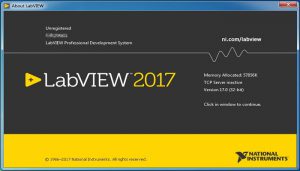 شکل 2‑5: نرمافزار لبویو نسخه LabVIEW 2017 SP1 بهتازگی ارائه شده است. شکل 2‑5: نرمافزار لبویو نسخه LabVIEW 2017 SP1 بهتازگی ارائه شده است.